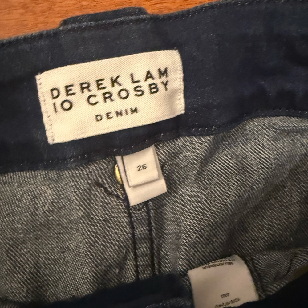 Derek Lam Crosby Robertson Flare Blue Jeans - Picture 7 of 8